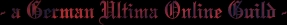 German Ultima Online Guild